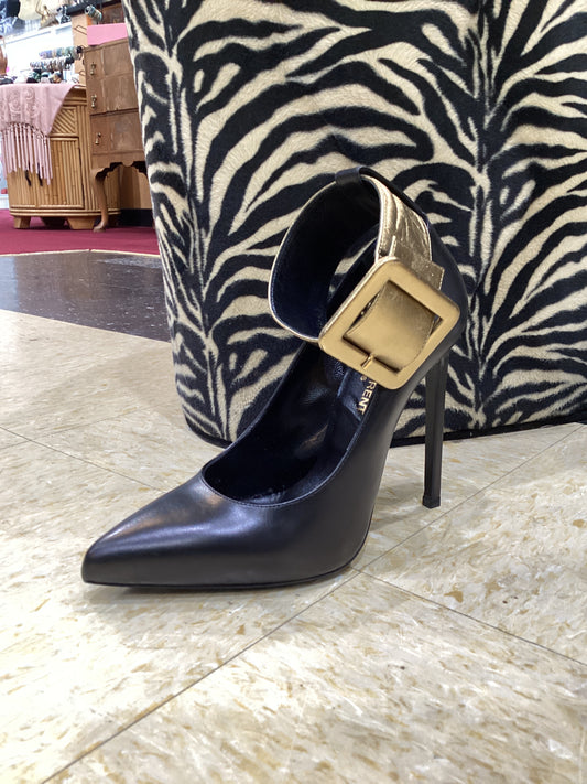 YSL D'Orsay Colorblock Pumps