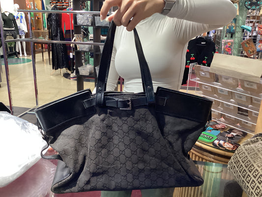 1990's Gucci Tom Ford GG Monogram Tote