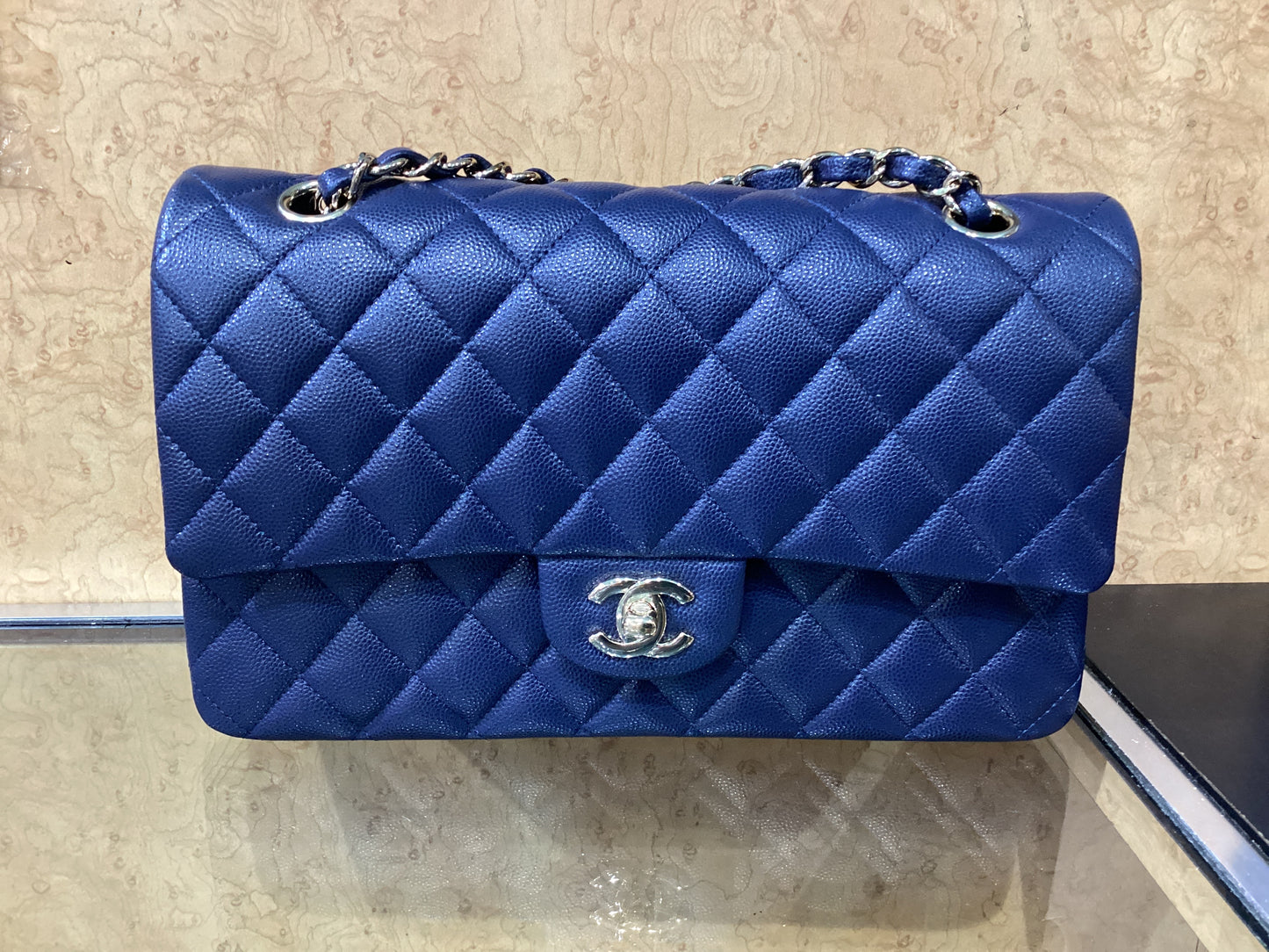 Chanel Medium Double Flap Caviar Classic
