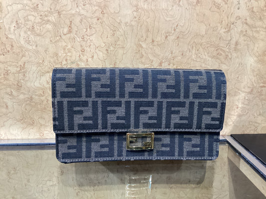 MINT Fendi Wallet On Chain FF Brown