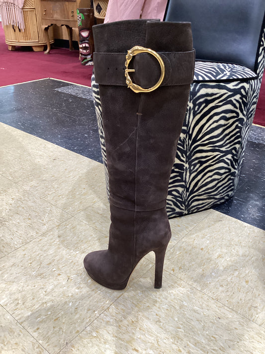 Gucci Josephine Horsebit Tall Boots