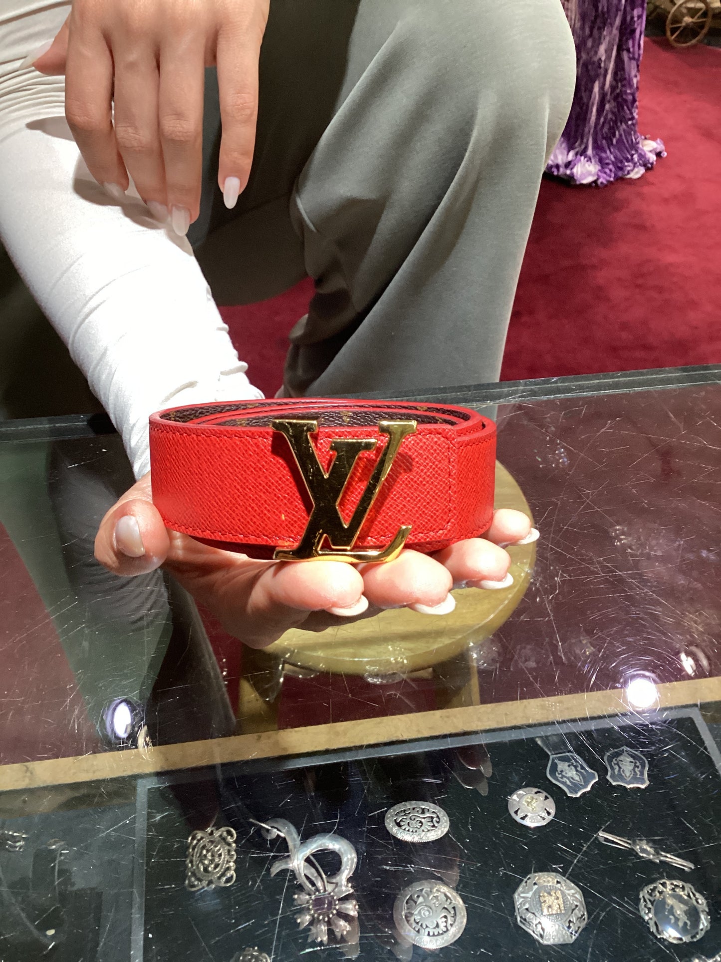 Louis Vuitton LV Initiales Reversible Belt