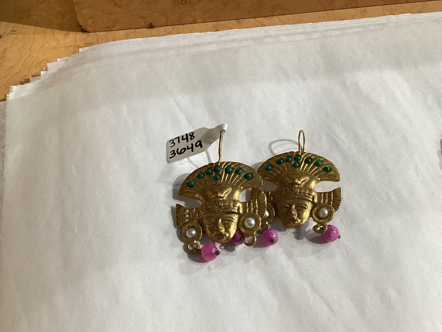 Deity Drop Earrings
