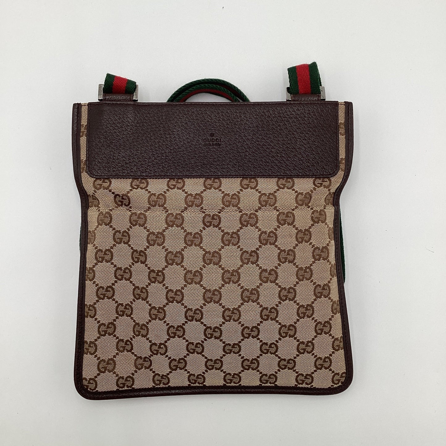 1990's Gucci Canvas Messenger