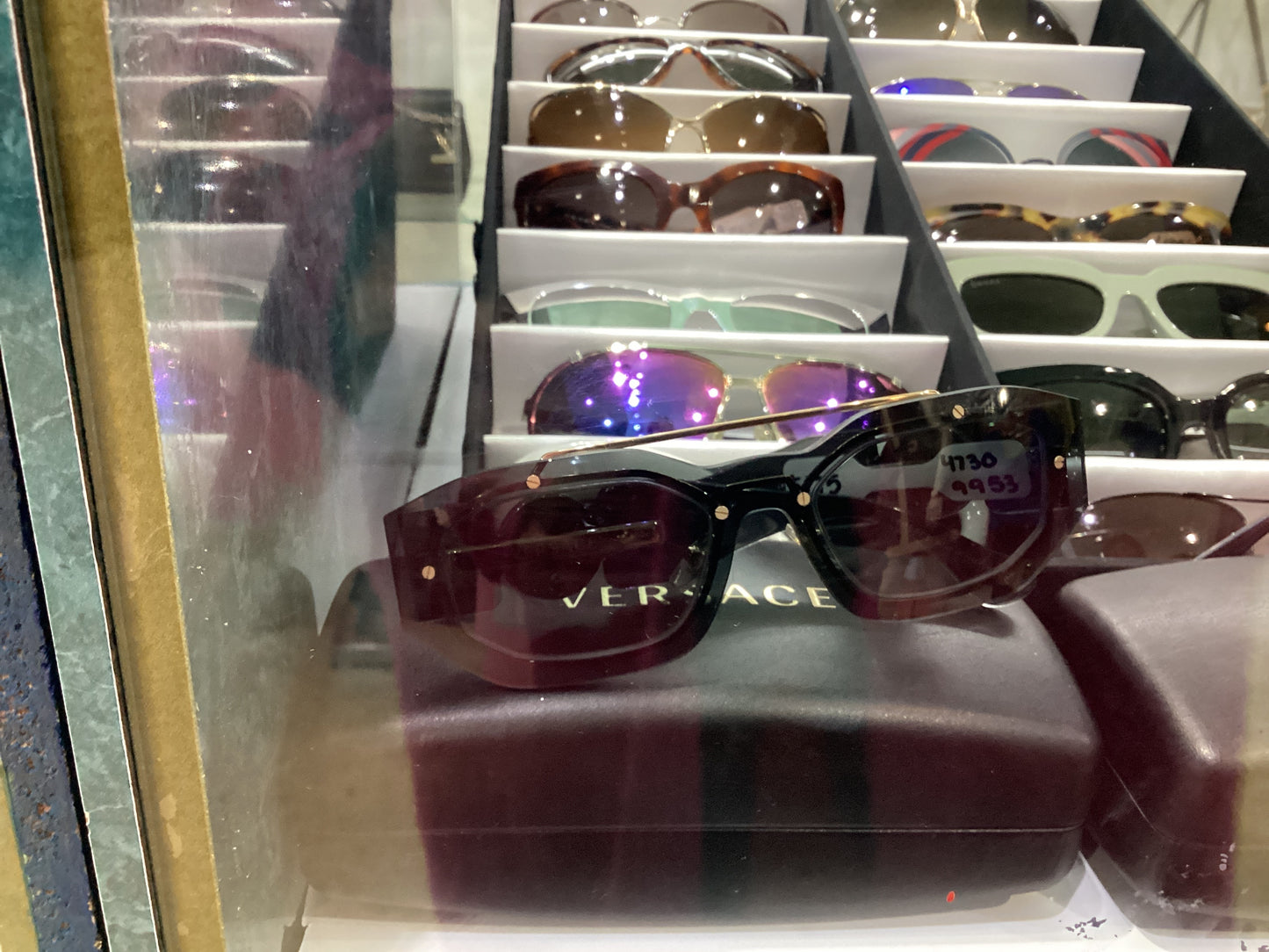 Versace 2235 Transparent Grey Sunglasses