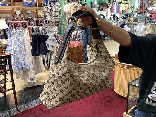 Gucci Horsebit Hobo Shoulder Bag