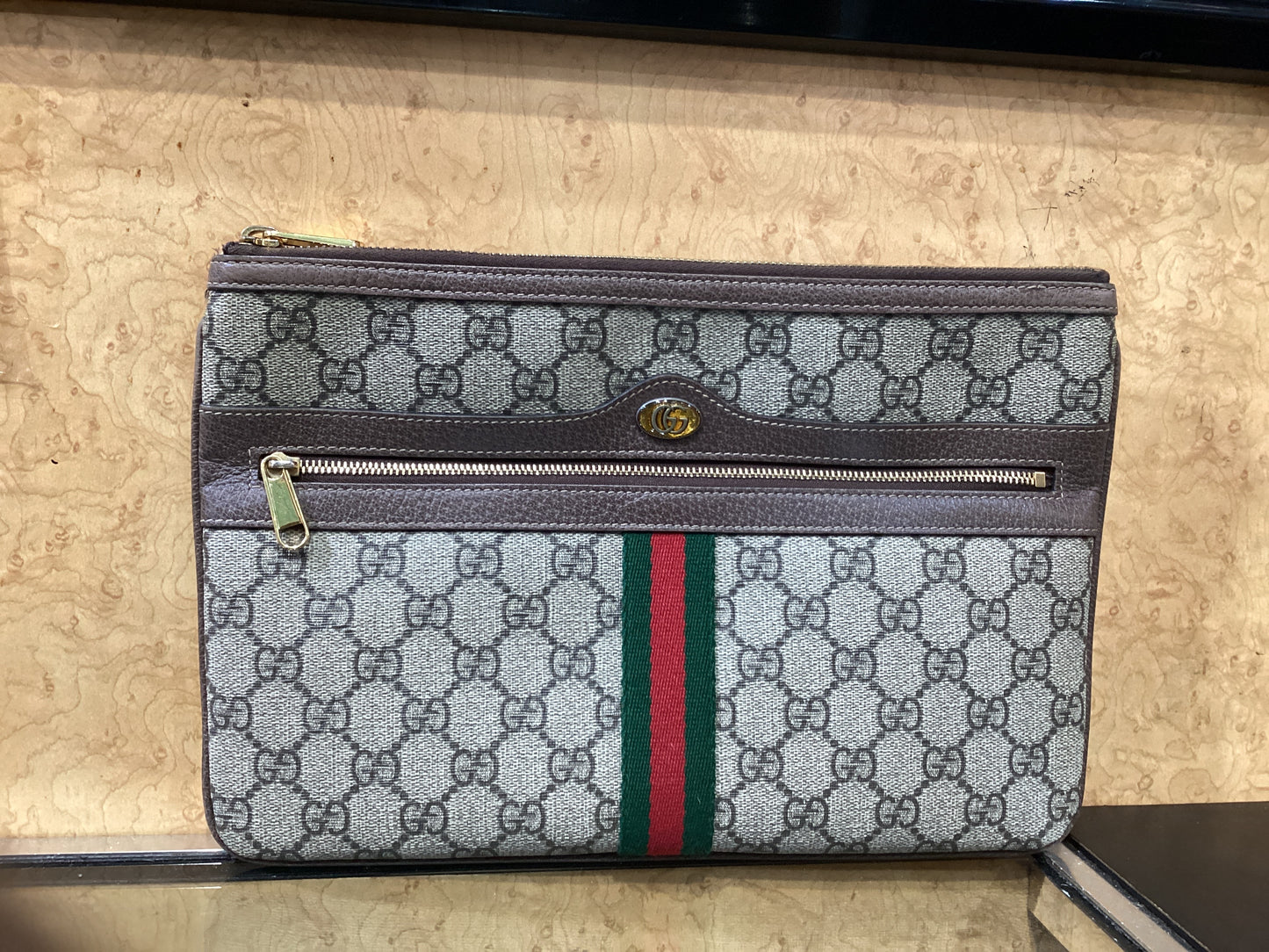 Gucci GG Supreme Ophidia Pouch