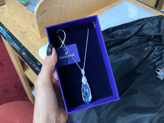 Swarovski Teardrop Crystal Necklace