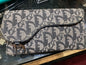 Vintage Christian Dior Trotter Saddle Wallet