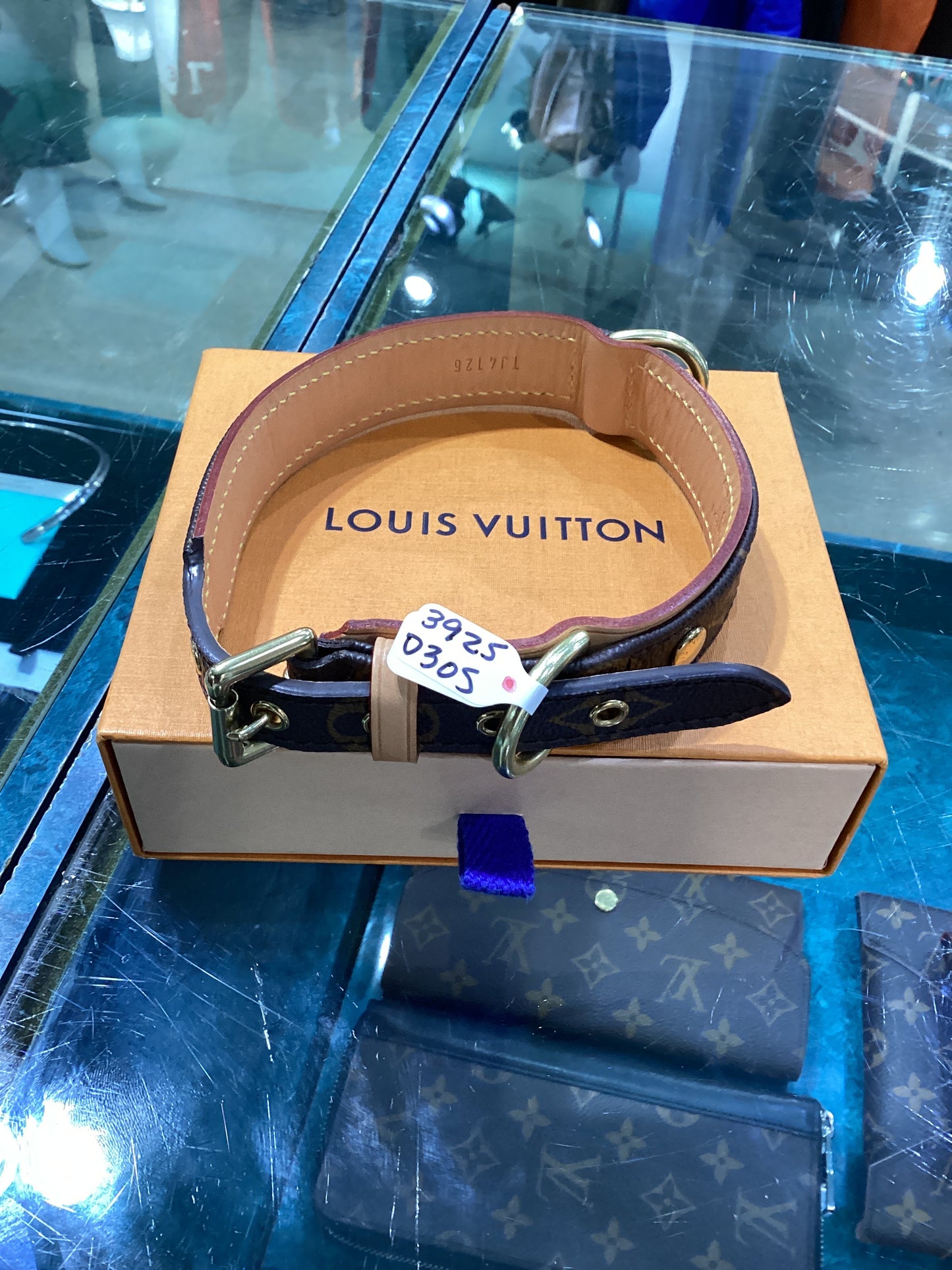 2016 Louis Vuitton Monogram Dog Collar PM