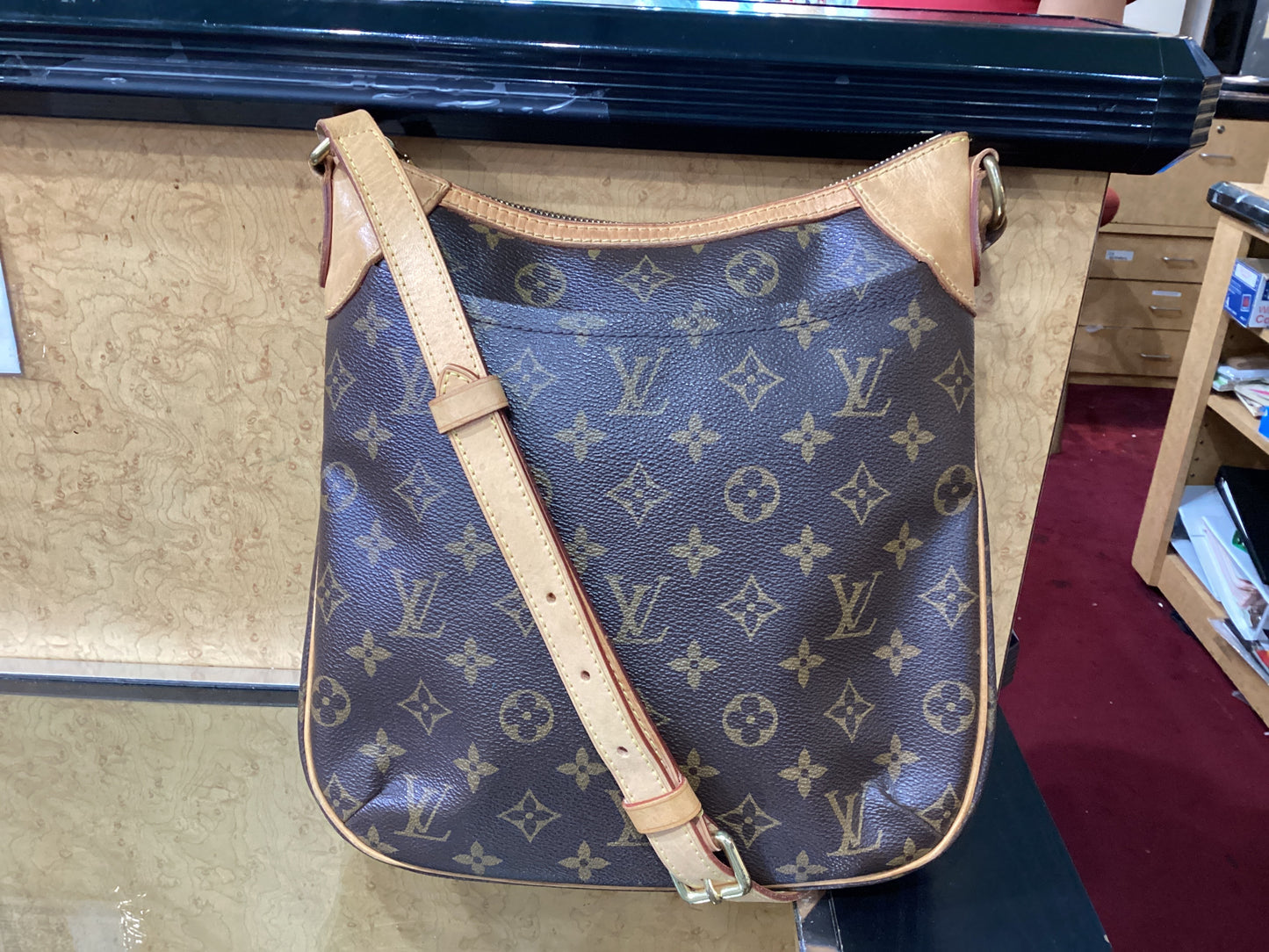 2013 Louis Vuitton Odeon PM Crossbody Bag