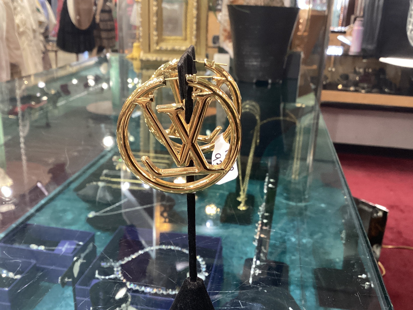 Louis Vuitton Louise Hoop GM Earrings