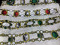 Chanel CC Logo Gripoix Chain Motif Scarf AS IS