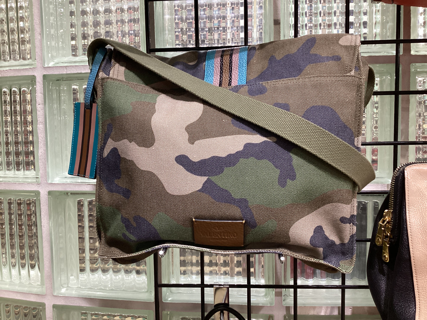 Valentino Garavani Camo Messenger Bag